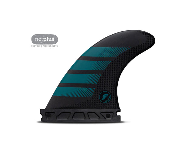 FUTURES F4 SMALL THRUSTER ALPHA CARBON AQUA