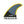Load image into Gallery viewer, FUTURES PYZEL LARGE THRUSTER BLUE/YELLOW