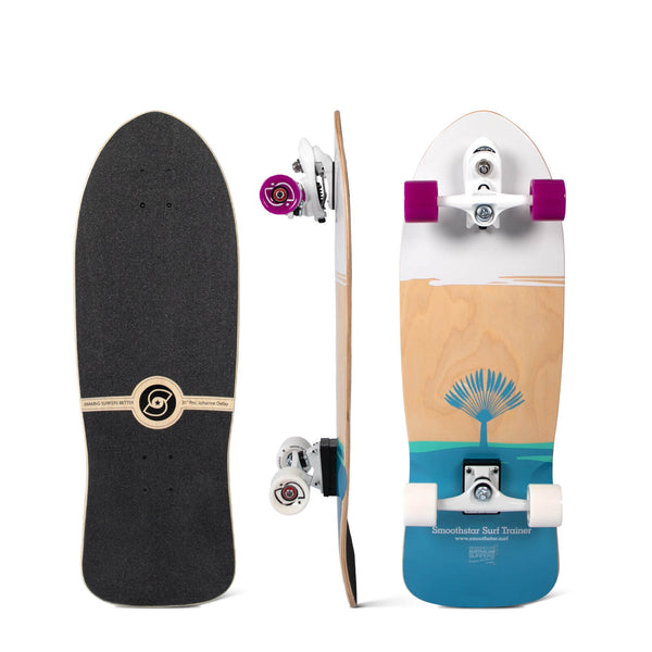 SMOOTHSTAR 31" JOHANNE METALLIC SURFSKATE