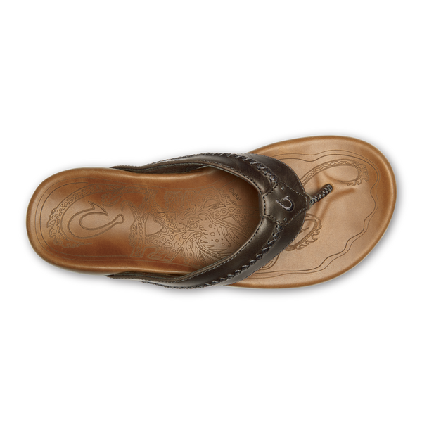 MENS OLUKAI MEA OLA CHARCOAL/ FOX