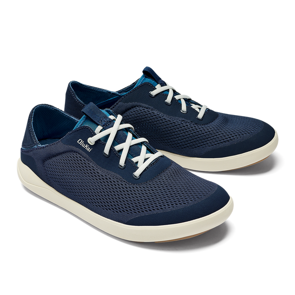 MENS OLUKAI MOKU PAE TRENCH BLUE / OFF WHITE