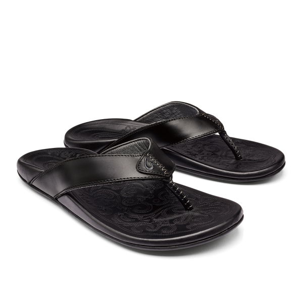 MENS OLUKAI MEKILA BLACK/BLACK