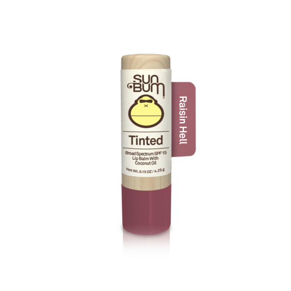 SUN BUM TINTED LIP BALM SPF 15 RAISIN HELL