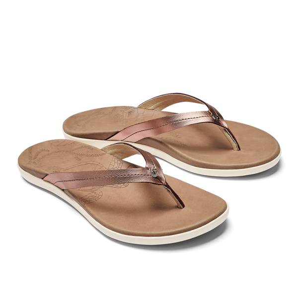 WOMENS OLUKAI HONU PINK COPPER/ SAHARA