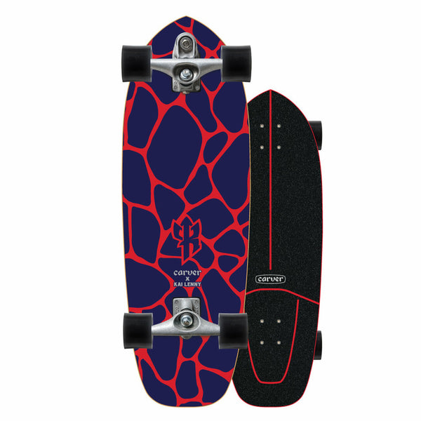 CARVER RAW C7 31" KAI LENNY LAVA SURFSKATE COMPLETE (2022)