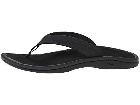 WOMENS OLUKAI OHANA BLACK/BLACK