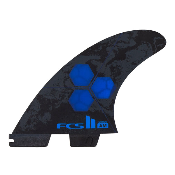 FCS II AL MERRICK MEDIUM COLBALT TRI-QUAD FINS