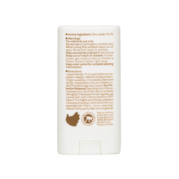 SUN BUM MINERAL FACE STICK SPF50 .45 OZ.