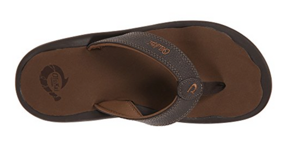 MENS OLUKAI OHANA MENS DARK JAVA/RAY