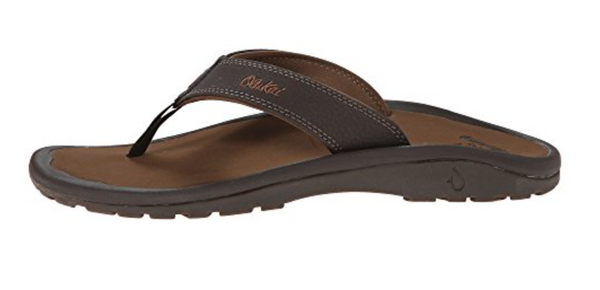 MENS OLUKAI OHANA MENS DARK JAVA/RAY