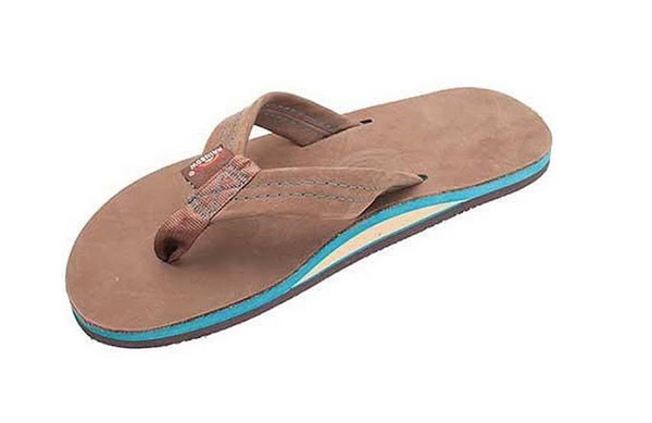 MENS RAINBOW EXPRESSO LEATHER W/BLUE