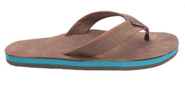 MENS RAINBOW EXPRESSO LEATHER W/BLUE