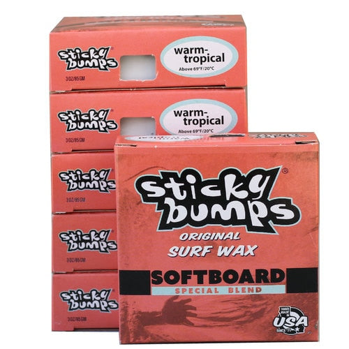 STICKY BUMPS SOFT TOP WARM-TROPICAL SURF WAX