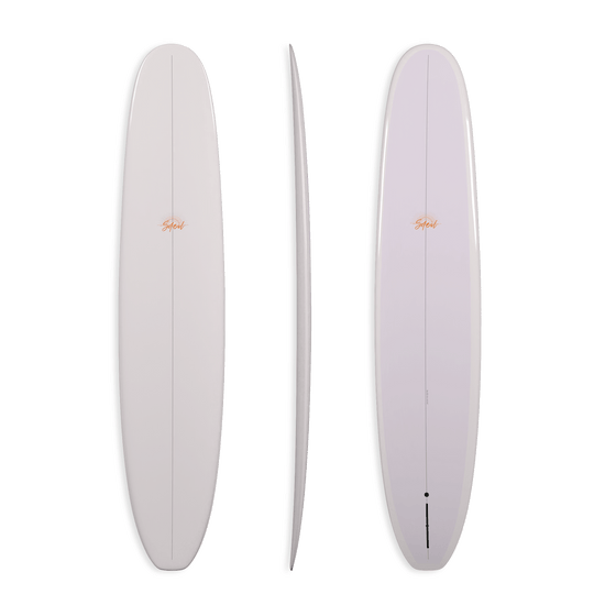 9'3 THUNDERBOLT VELVET HOUR  23" X 3" X 74.3L SINGLE FIN (LAVENDAR)