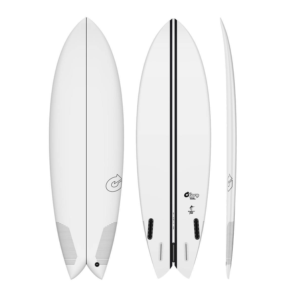 Torq performance Fish 6’3 38L TQ22_TEC_BIGBOY_FISH_CLEAR_f72