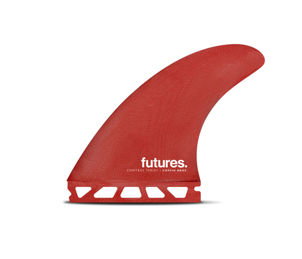 FUTURES COFFIN FG MEDIUM THRUSTER RED/BLACK