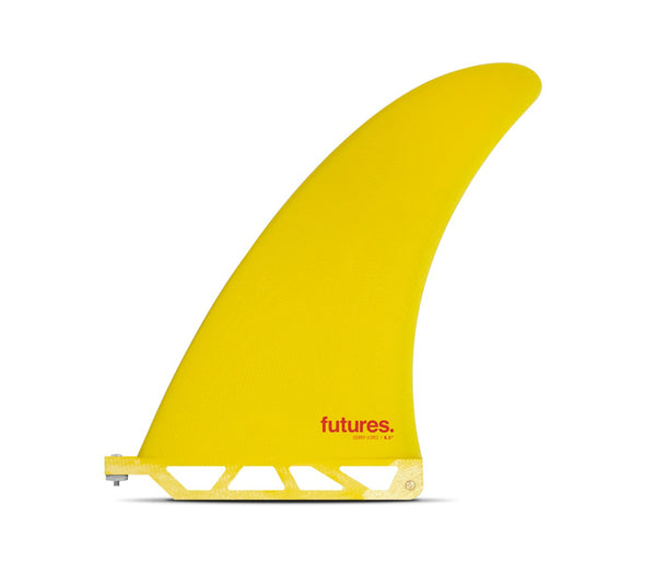FUTURES GERRY LOPEZ 8.5 FIBERGLASS- YELLOW