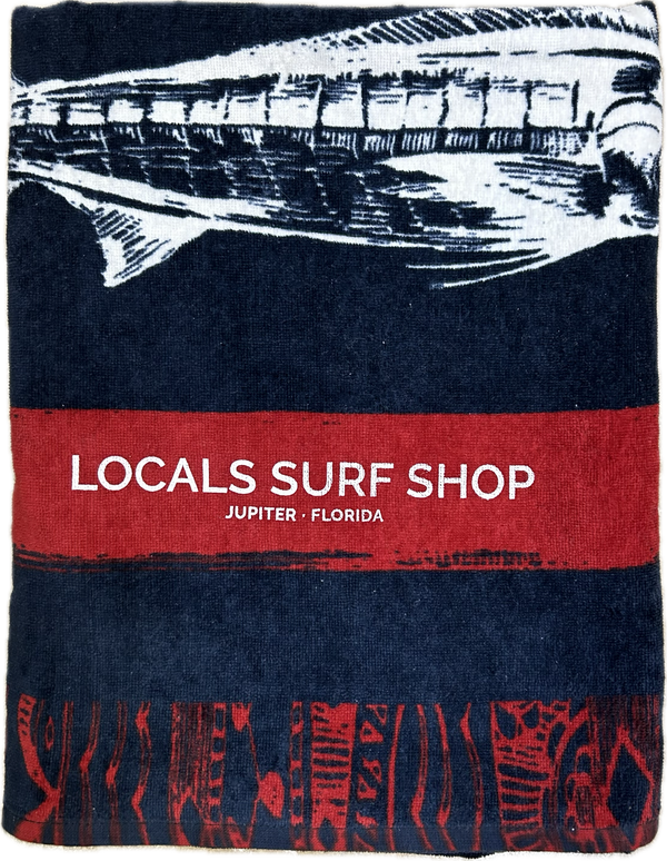 LOCALS COASTAL COLLECTION  BEACH TOWEL