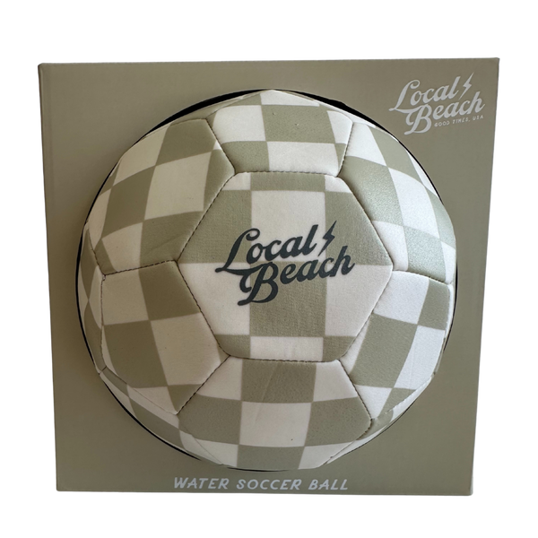 LOCAL BEACH SOCCER BALL CHECKERED