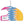 Load image into Gallery viewer, 80's Mini Wave Air Freshener - Coconut Surf Scent
