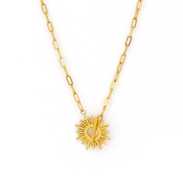 Golden Sun Necklace