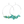 Load image into Gallery viewer, Rock Candy ~ Turquoise Hoops
