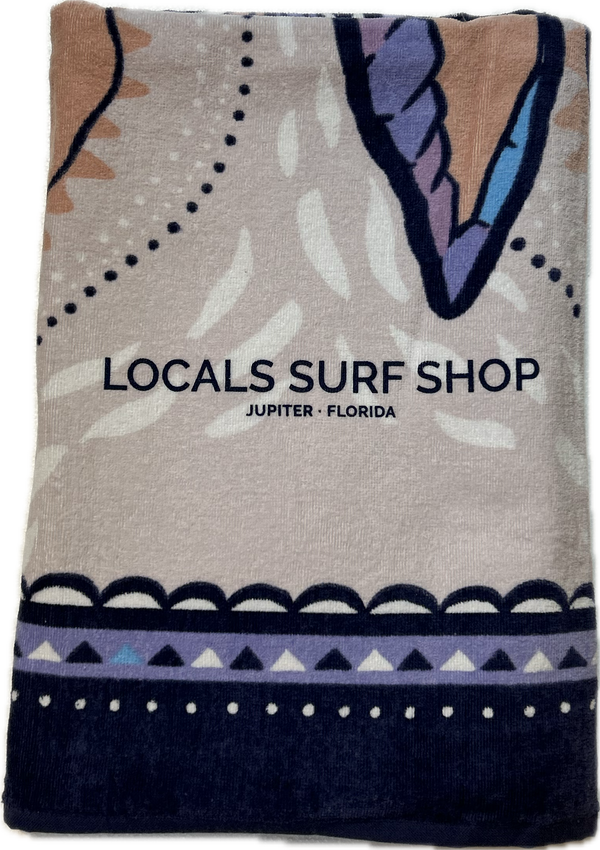 LOCALS OCEAN TURTLE BEACH TOWEL