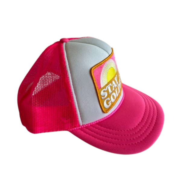 LOCAL BEACH Stay Golden Kids Trucker Hat
