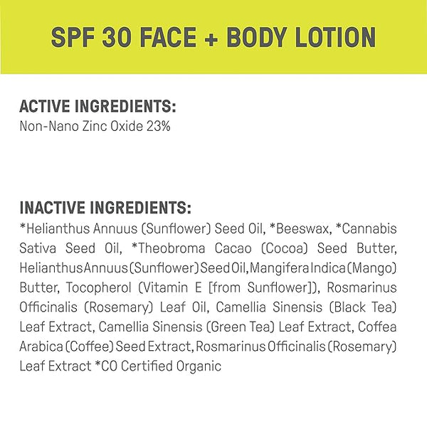 RAW ELEMENTS FACE AND BODY SPF 30
