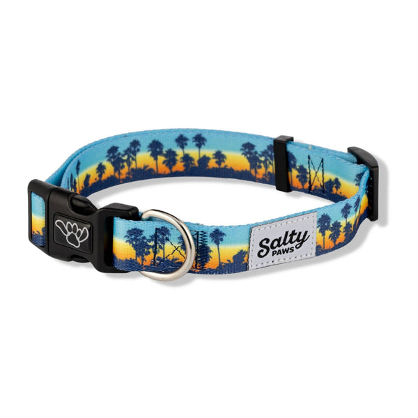 California Sunset Dog Collar Made From Recycled Plastic Bottles