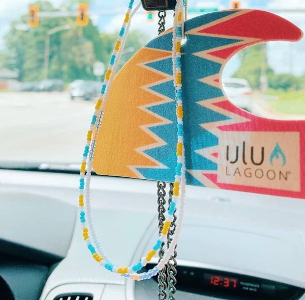 80's Mini Wave Air Freshener - Coconut Surf Scent
