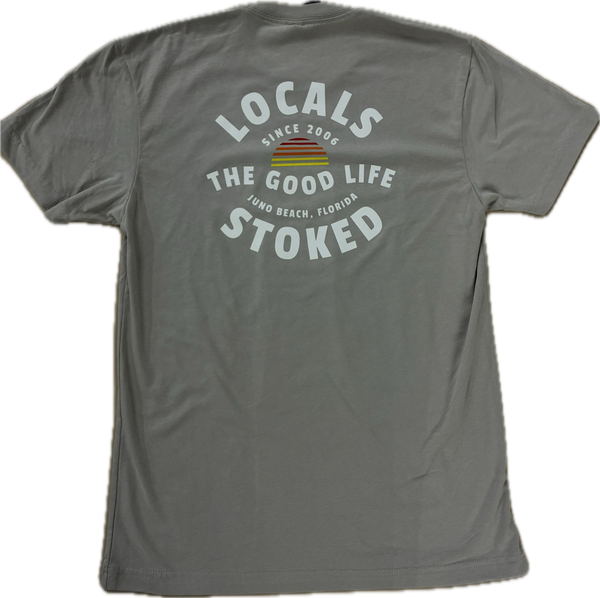 LOCALS MENS THE GOOD LIFE STOKED SUEDED CREW