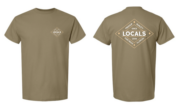 LOCALS BADGE MENS T PRARIE DUST