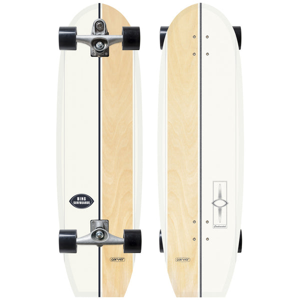 CARVER C7 RAW 37" BING CONTINENTAL SURFSKATE COMPLETE V3