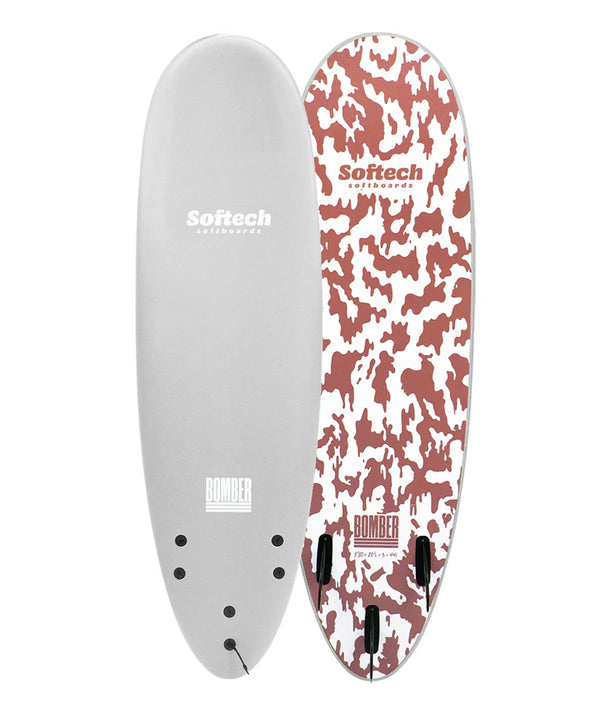 SOFTECH BOMBER FCS II 6'10" GREY/DUSTY RED
