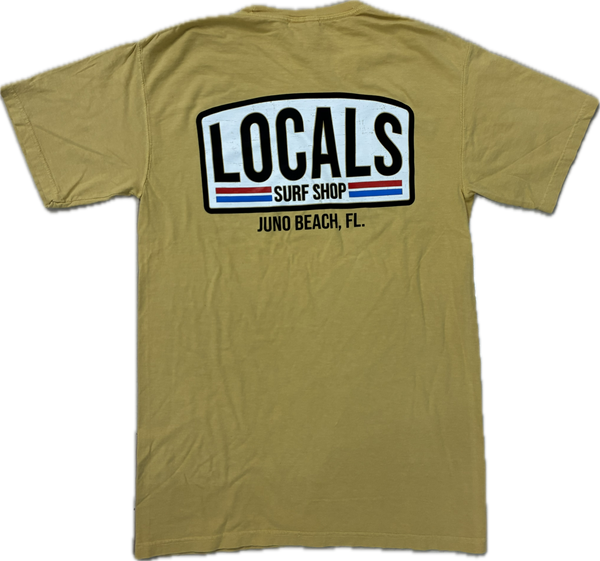 LOCALS LAMINATE SUEDED CREW
