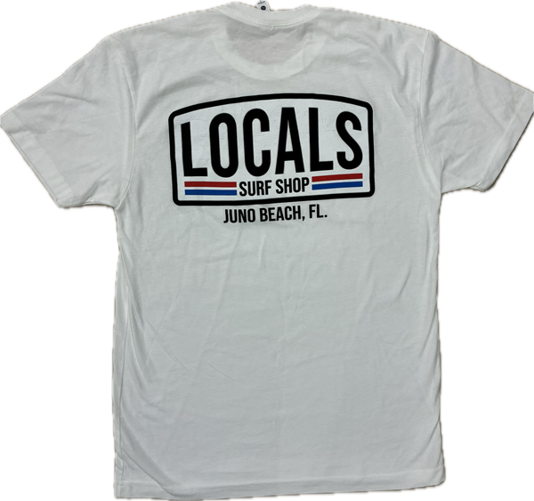 LOCALS LAMINATE SUEDED CREW