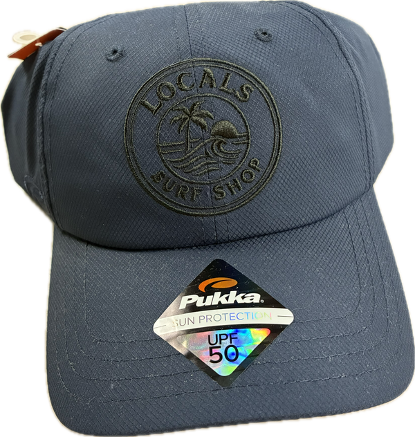 PUKKA HATS SPF50 LOCALS SURF SHOP LABEL