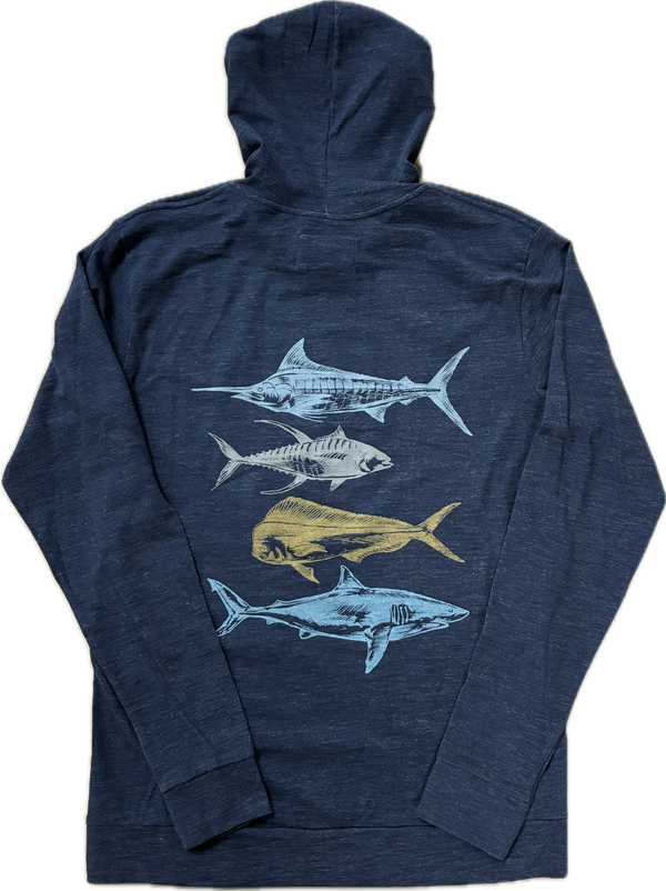 LOCALS MENS CATCH LIGHT WEIGHT HOODIE