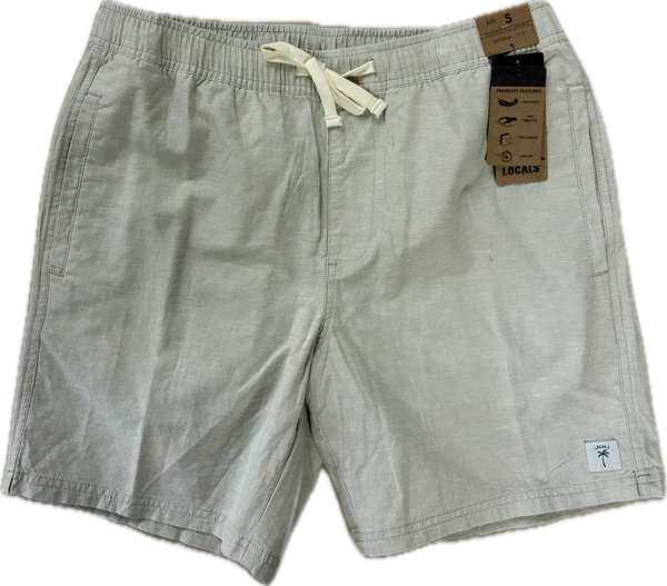 LOCALS CHUNS COTTON/LINEN SHORTS
