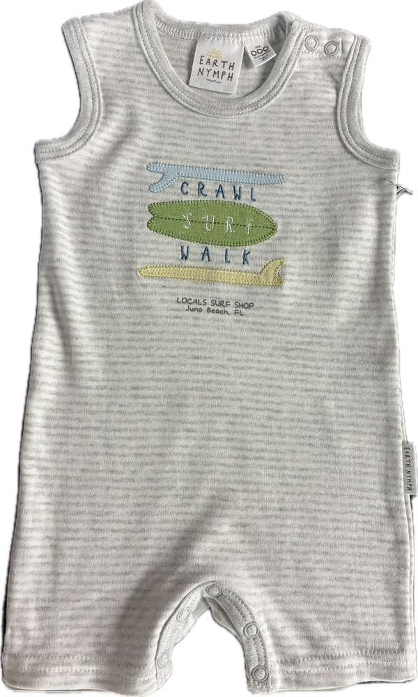 BABY BOYS PLAYSUIT - BOARD STACK