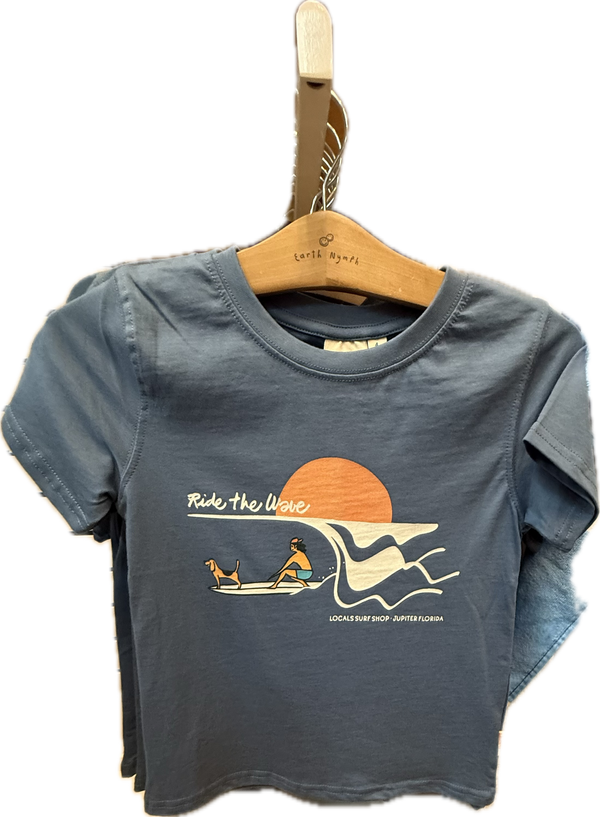 RIDE THE WAVE BOYS TEE