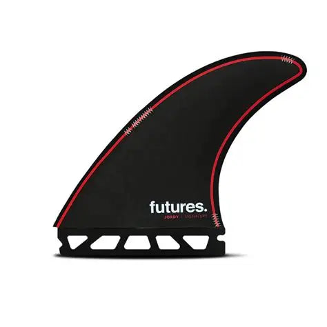 FUTURES JORDY LARGE HC THRUSTER BLACK/RED
