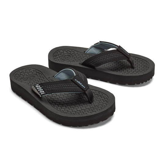 BOYS RIPPERS SANDALS - BLACK