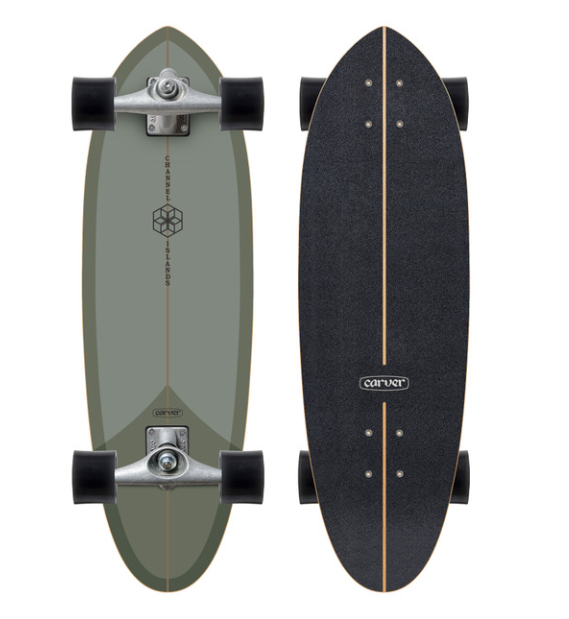 Carver CX 32.5'' CI Mid Sage Surfskate Complete