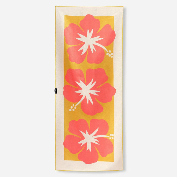 NOMADIX ALOHA BLOOM RED AMBER SUN TOWEL