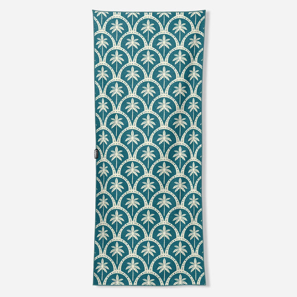 NOMADIX ORIGINAL TOWEL: PALMS RESORT TEAL OCEAN