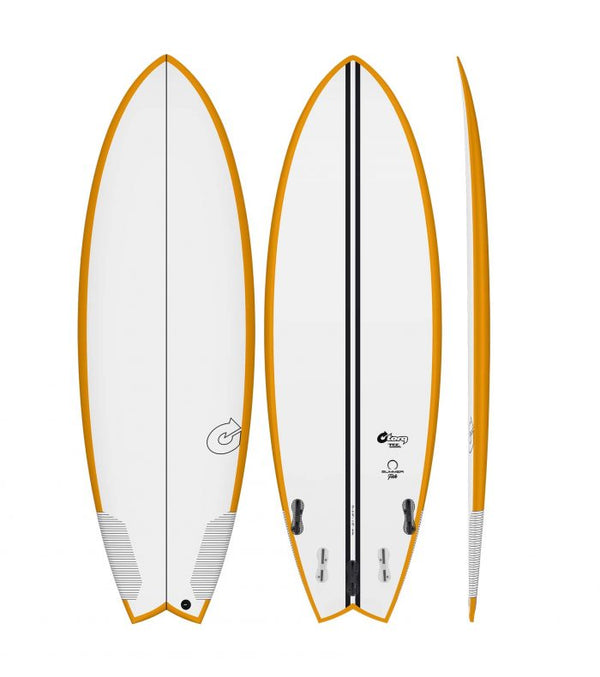 6'2 TORQ TEC SUMMER 5  x 23” x 2 7/8” 45.4L ORANGE RAILS