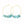 Load image into Gallery viewer, Rock Candy ~ Turquoise Hoops
