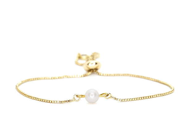 Fresh Water Pearl Bolo ~ Salty Shells